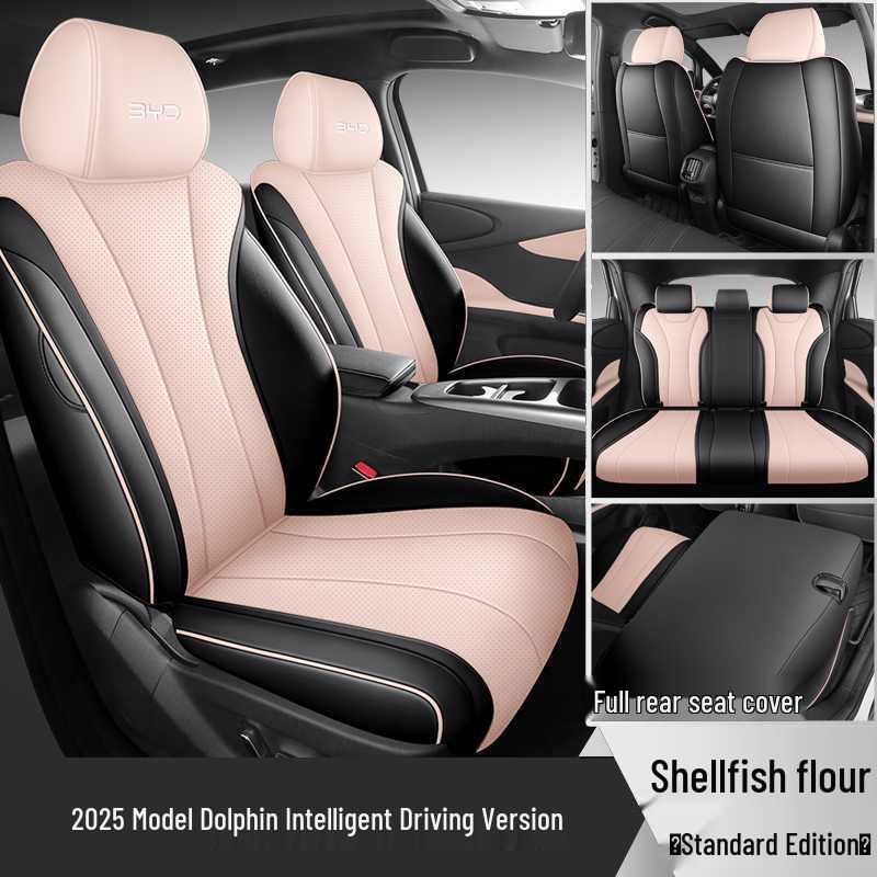 2025 BYD Dolphin Intelligent Driving Seat Covers - All-Season Universal Full Coverage Cushions