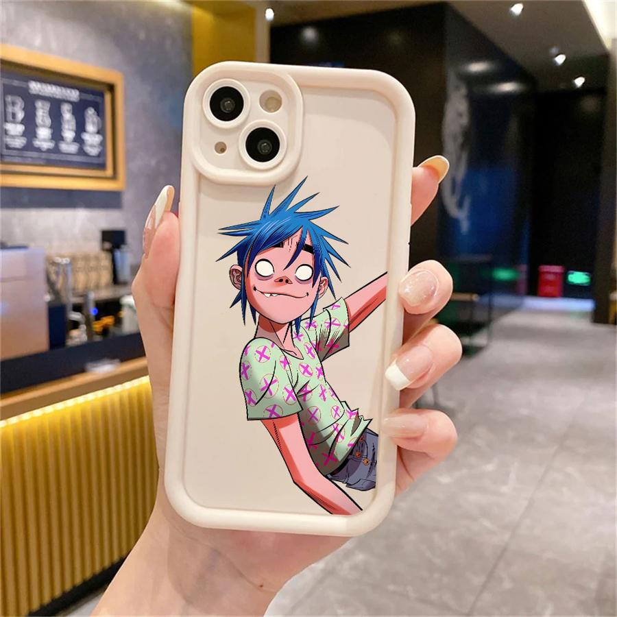 

Gorillaz Cool Phone Case for Redmi Note 10 12 13 4G 5G 10S 10Pro 11 11S 11 12 13 Pro4G 5G 11 12 13ProPlus5G 12S Matte Redmi Note 11