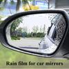 1pair Car Rearview Mirror Protective Film Side Windows Sticker Anti Fog Glare Rainproof Waterproof Mirror Film Clear Nano Coatin