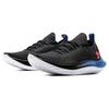 Under Armour Flow Velociti SE Comfortable Fabric Low-Top Casual Running Shoes Women sneaker Black Blue 3025711-010