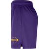 Nike X NBA Collaboration Los Angeles Lakers Mesh Elastic Logo Print Sports Shorts Men shorts HM7346-504