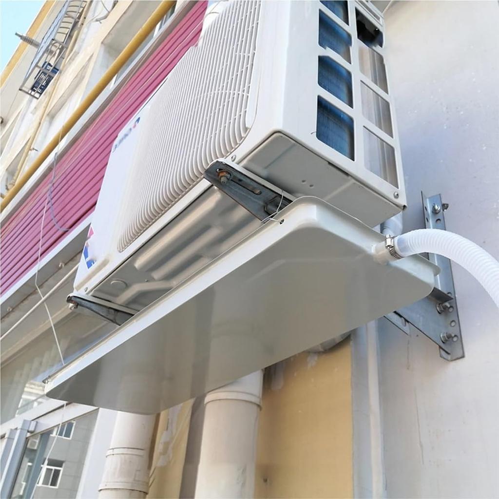 Condensate Drain Pans, Air Conditioner Water Catcher, Portable AC Drip Pan, Perfect for Indoor/Outdoor Split Air Conditioner Heat Pump Systems (910 *