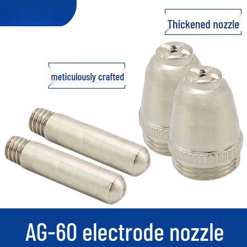 AG-60 Plasma Cutter Electrode and Nozzle Set (10 Pairs)