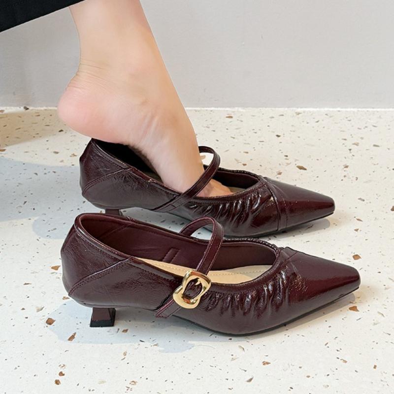 Summer New Women High Heels Shoes Sexy Pointed Toe Heeled Sandals Elegant 2025 Dress Party Woman Brand Pumps Trend Zapatos Mujer