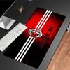 Tappetino per mouse con stemma AC Milan, Tappetino per mouse, Tappetino per mouse da gioco, Tappetino per tastiera, Decorazione per scrivania per computer portatile, Regalo per tifosi, Regalo di compleanno