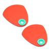 2pcs Dental Light Curing Plate Dental Light Shading Board Dental Instrument Accessory Red
