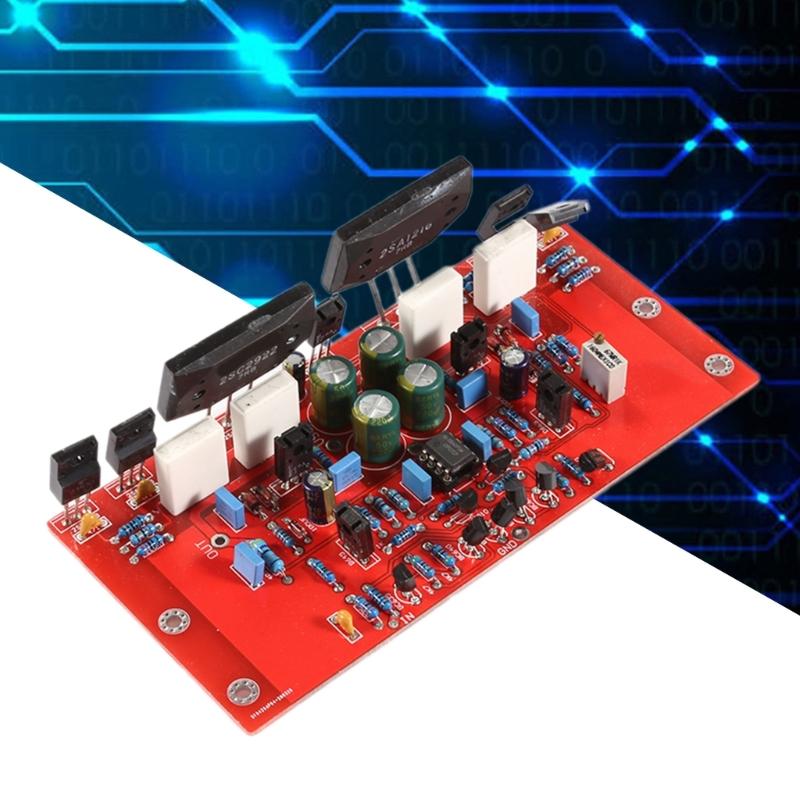 Power Amplifier StereoAmp HiFi Y Base On 933 Circuit Feedback 150W 2SA1216 2SC2922 for Home Theaters