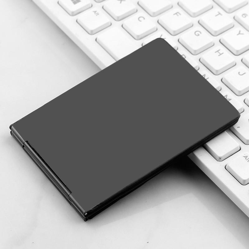 Aluminum Alloy Driver's License & Vehicle Card Holder: Ultra-Thin, High-End Case with Four Slots, Two-in-One Design, Creative and Stylish.