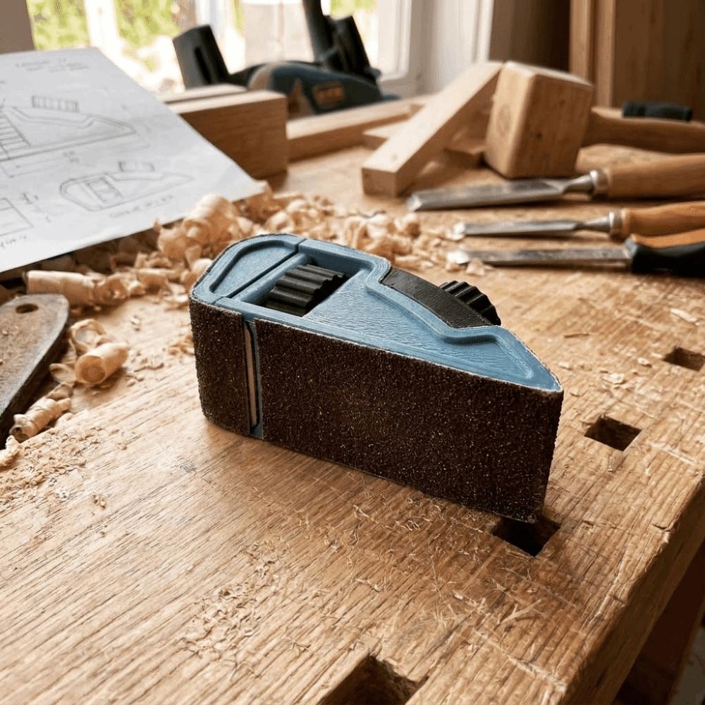 2pcs Sturdy Material Sandpaper Fixing Frame Portable Polishing Bracket Manual Polishing Work