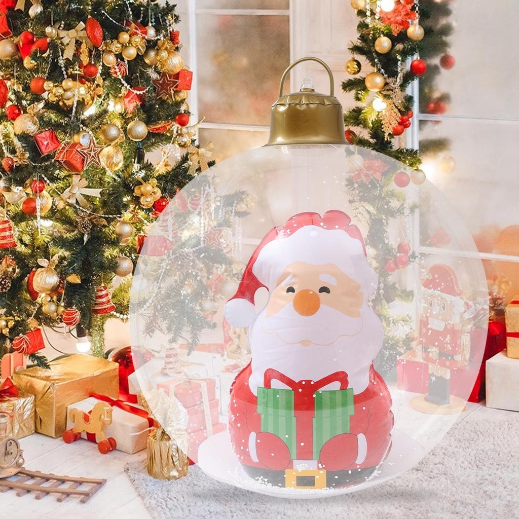 Christmas Giant Inflatable Ball Merry Christmas Decorations for Home 2025 Xmas Outdoor Balloon Ornament Navidad Natal New Year