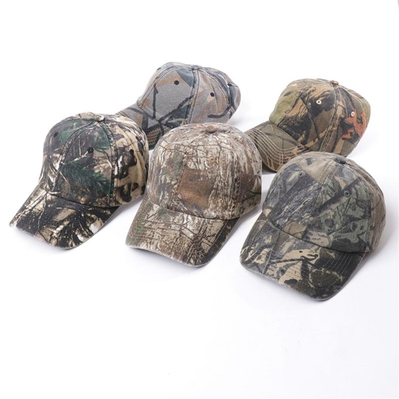 Jungle Camouflage Pattern Baseball Cap for Outdoor Activity Including Hiking Camping and Wildlife Photography Headwear