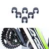 100/50pcs Plastic Bicycle C-Clips Clamps Housing Hose Guide Clamps Bike Brake Derailleur Shifter Cable Fixed Clips Frame Buckle