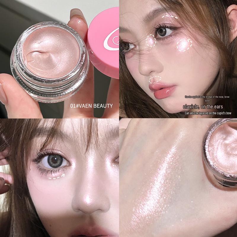 

Gellas Single-Color Liquid Eyeshadow: Shimmering Fine Glitter, Creamy Texture, No Fallout.