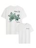 Y2k Pink Orchid Floral Graphic Tshirt Unisex Couple Unisex Unisex Cotton Crew Neck Soft Comfort Casual Streetwear Short Sleeve Tops