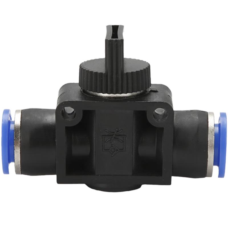 MSTAR HVFF Pneumatic Air Pipe Quick Connector Hand Valve CN Plug (adapter Included)