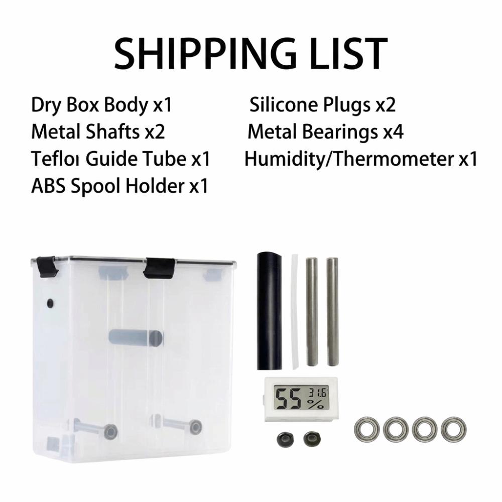 Sealed 3D Printing Filament Dry Box Dustproof Filament Storage Box Filament Dryer Box Storage