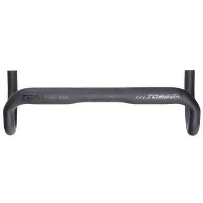 PLATT Road Bike Handlebar Full Carbon Drop Handlebar Ultra Lightweight UD Matte Bicycle Handlebar 380/400/420/440mm (380mm)