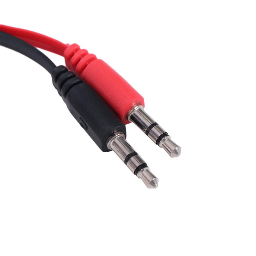 1 Male To 2 Female 3.5 Jack Audio Splitter Cable Audio Cable  Portable   Smart Phone