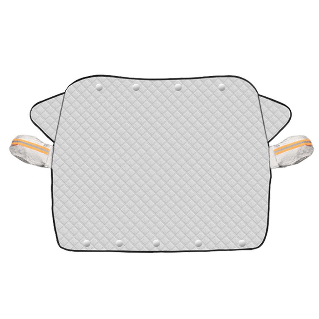 Car Sun ShadesWindshield ParasolsUmbrella Block Visor Protector SunshadesMagnet Window Frost Cover with Reflective Strip