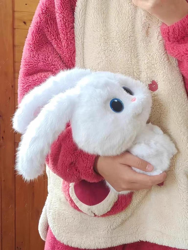 Tegneserie Langøret Kanin Sjef Plysjpute Dukke - Søt Gave til Jenter