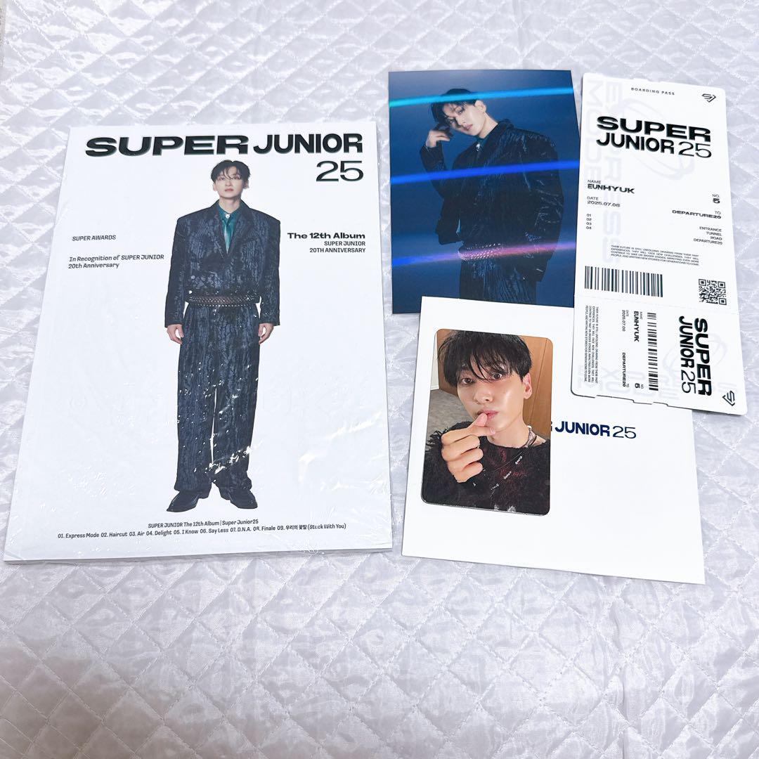 

[USED] Super Junior Eunhyuk 12th Album Super Junior 25
