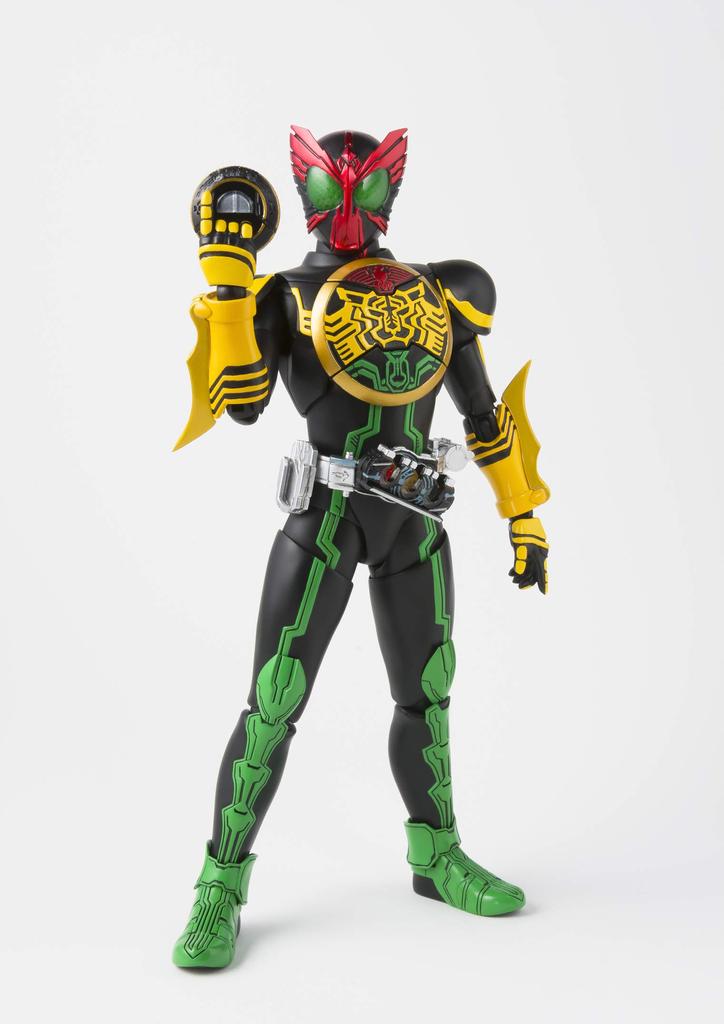TAMASHII NATIONS S.H.Figuarts Kamen Rider OOO (Shinkobori Seiho) Tatoba Combo ca. 145 mm ABS&PVC målad rörlig figur