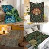 Artist W-William M-Morris Throw Soft Cozy Flannel Throw Blanket for Sofa Bedroom and More
