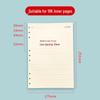 M&G 18K Ruled Loose-Leaf Notebook Refill (5-Pack)