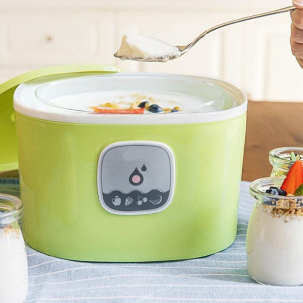 Electric Yogurt Maker 1L Multifunctional Automatic Compact Homemade Greek Yogurt Maker Machine for