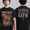 Powerwolf Wild For Life Beidseitiges Unisex-T-Shirt