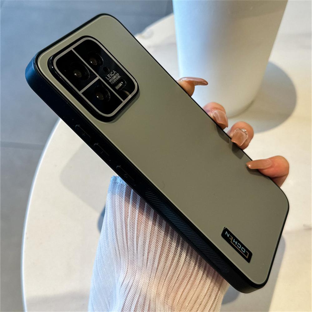 

Роскошный матовый гибридный стеклянный защитный чехол для камеры для Xiaomi 13 Ultra Redmi Note12 Pro Max K60 K50 Pro K40S, жесткий защитный чехол Redmi K40S серый