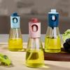 Olive Oil Vinegar Soy Sauce Spray Bottle Set, Kitchen Glass Condiment Bottles, Barbecue Baking Essential Tools