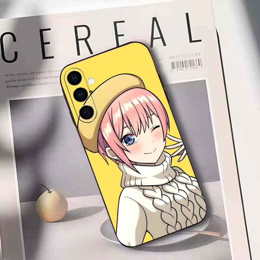 Ichika Nakano  Phone Case For Samsung Galaxy A73,A72,A71,A70,A53,A52,A51,Soft Silicone Black Cover