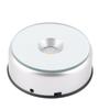Rotary Stand LED Display Base Silver LED Display Stand  For Crystal Glass Figurine