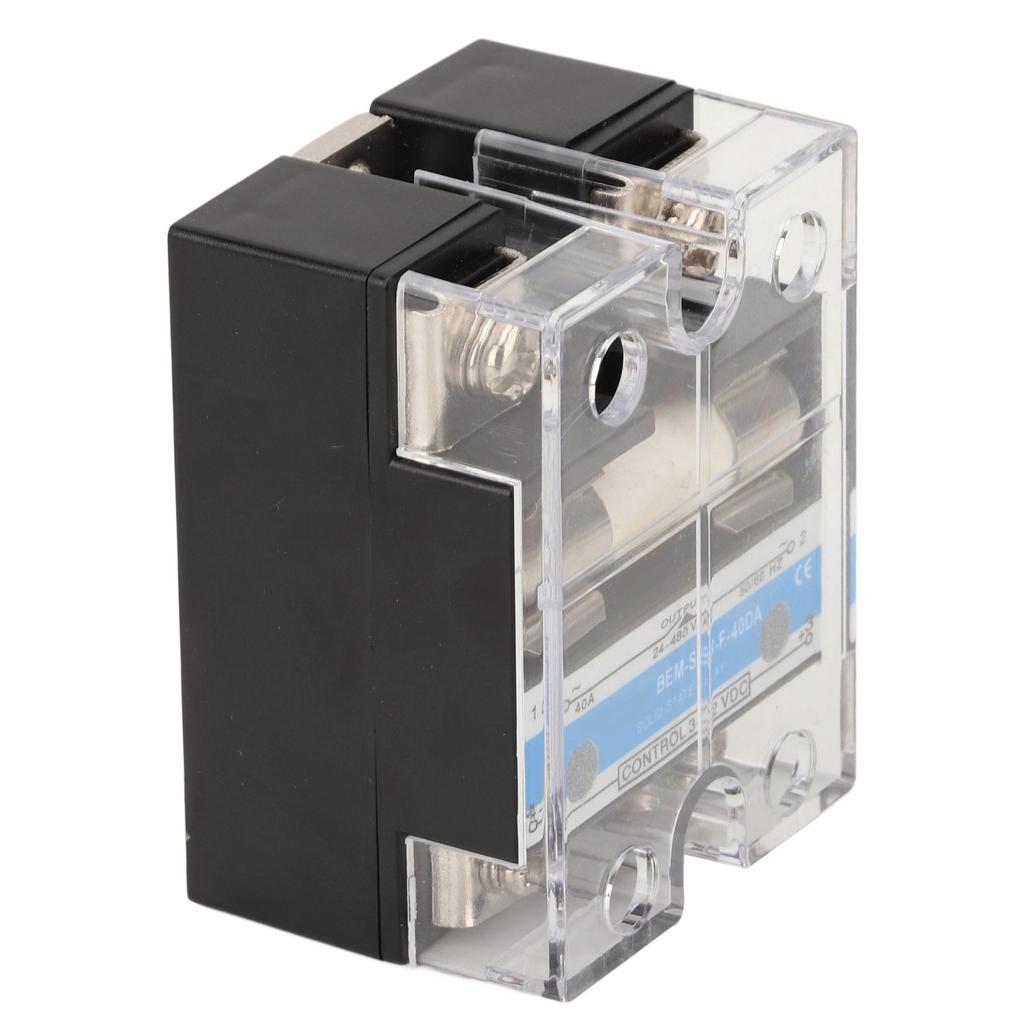 Solid State Relay EMI EFI Free Low Surge SSR High Sensitivity Overcurrent Protection Solid State Relay with Fuse