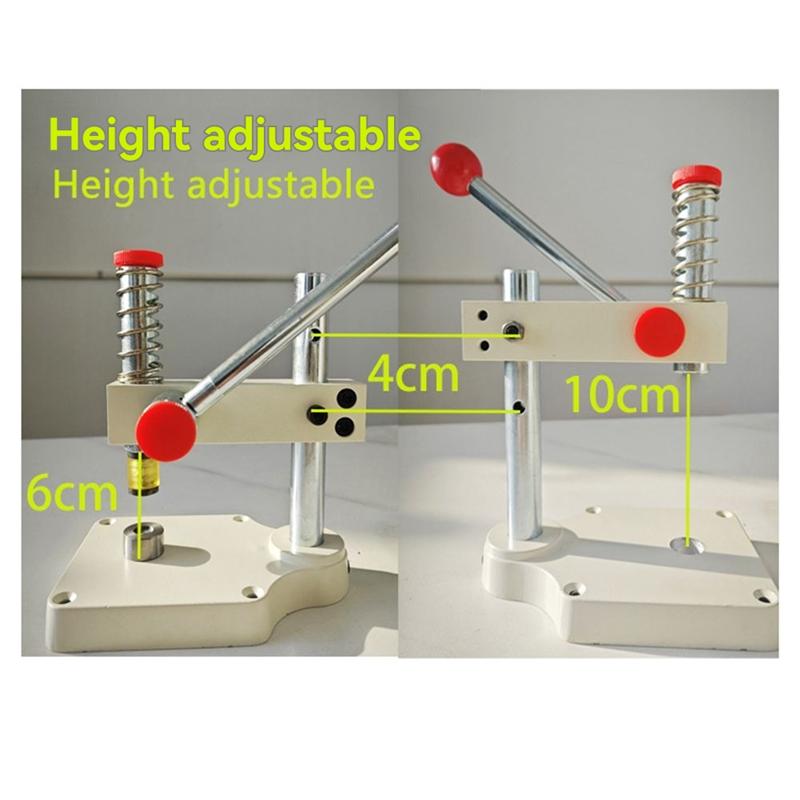 A72U Button Installation Machine Handmade Accessories Multifunctional DIY Covered Fabric Button Hand Pearl Cap Rivets