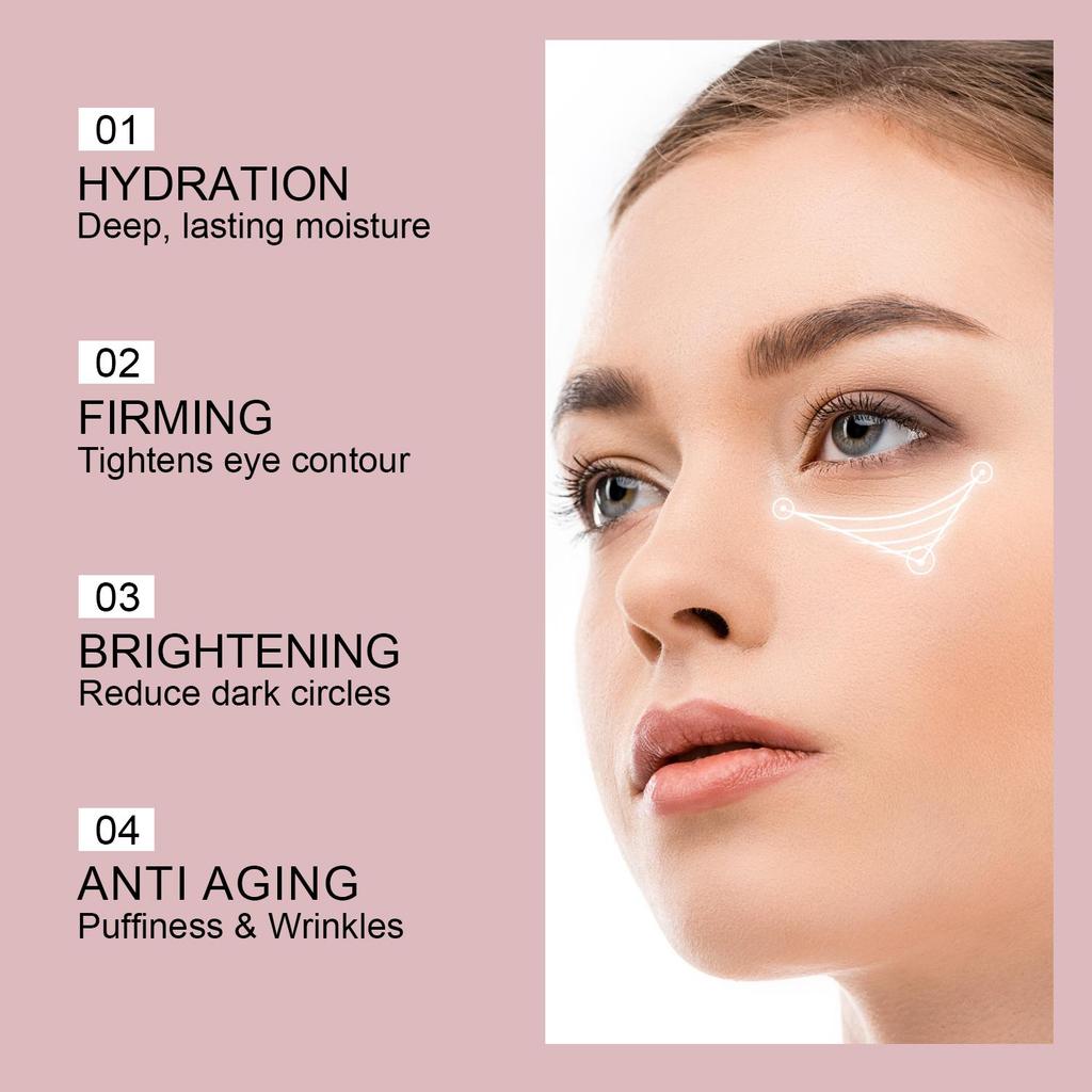 Eye Cream-Deeply Hydrates Moisturizes, Smooth And Repair The Eyes-Suitable For All Skin Types, 15ml