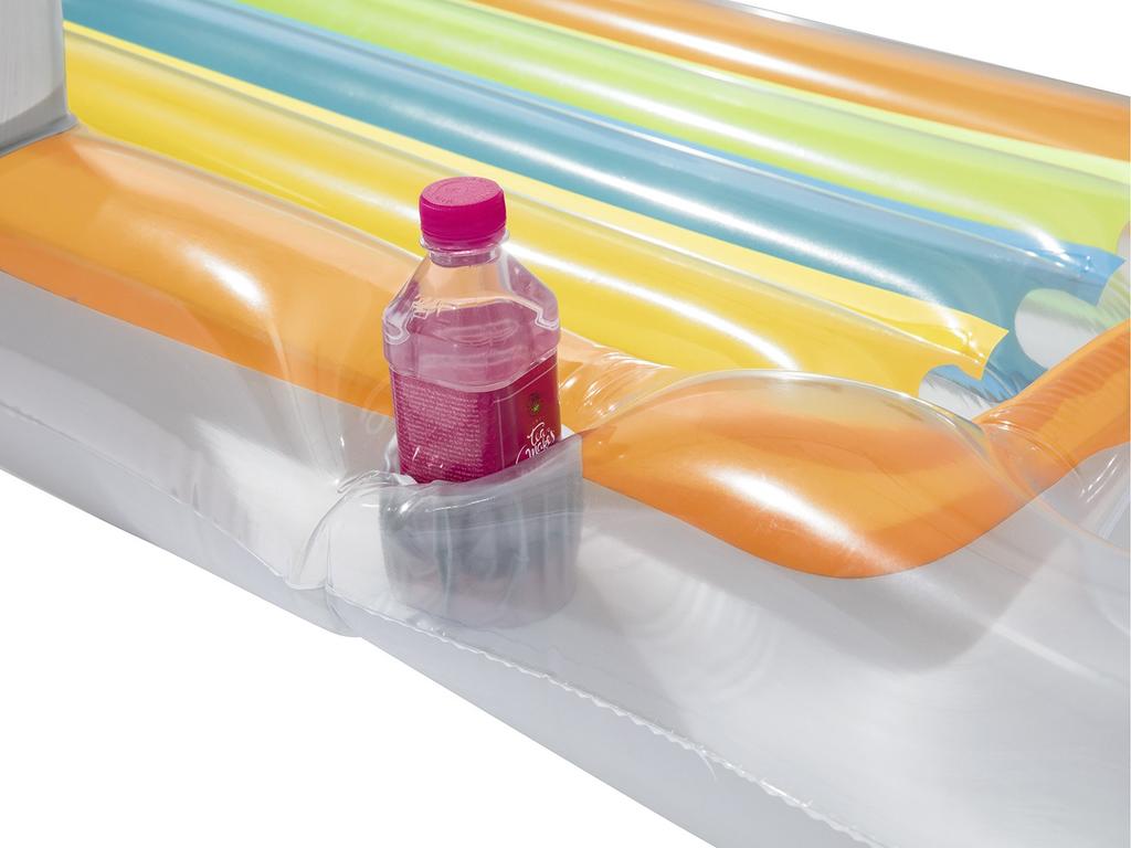 Aufblasbare Matratze, Sessel, Liegestuhl 161 x 84 cm Bestway 43028 Silber