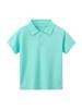 Kids' Striped Multicolor Polo Shirt - Boys' Gentleman Casual or Girls' Solid Short Sleeve Tee