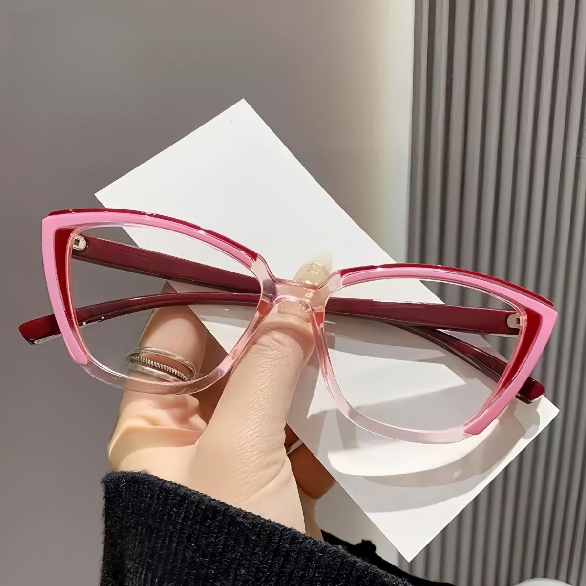 

European and American fashionable reading glasses with anti slip leg design suitable for middle-aged and elderly men and women +400