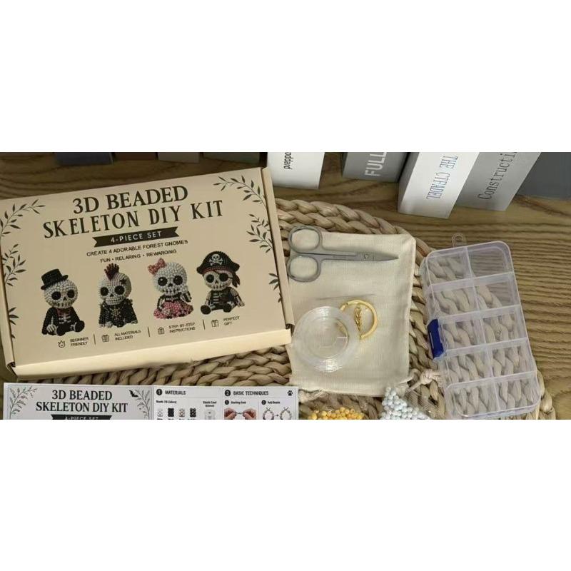 Κιτ Περλοποποίησης 3D DIY Ζώα Σετ Δημιουργικής Απασχόλησης με Πέρλες για Παιδιά Ενήλικες Ανακούφιση από το Στρες Θεραπευτικό Χειροποίητο Παιχνίδι Δημιουργικό Χόμπι Υλικά Περλοποποίησης