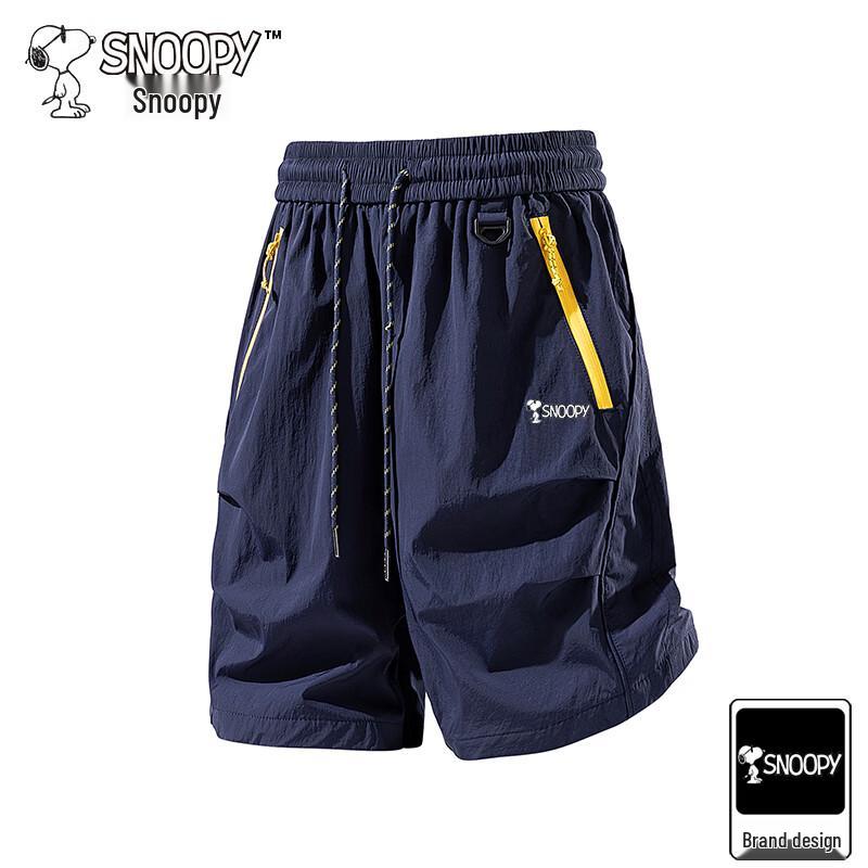 Snoopy Men s Ice-Feel Breathable Summer Shorts M