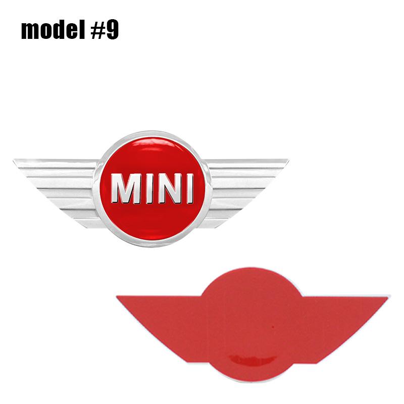 151mm 119mm ABS Car Styling Front Hood Emblem Rear Trunk Badge Stickers For MINI Cooper R50 R52 R54 R56 Countryman F55 F56 R60