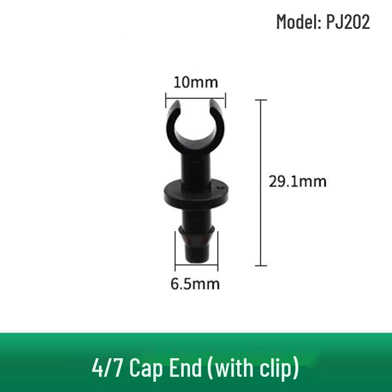 Capillary Fittings: Single/Double Hook, Tee, Straight Connector, Drip Stop, Mountain Bracket, Five-Way, Greenhouse Micro-Sprinkler