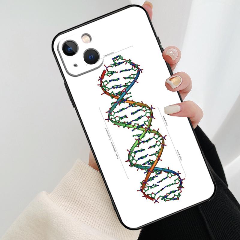 Science DNA Biology Phone Case For iPhone 17 Pro Max 14 13 12 11 15 16 Pro Max Mini 16 15 Plus 16e 17 Air Cover
