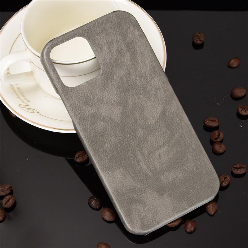Suitable for iPhone 13 phone case, lychee leather pattern protective cover, 12 mini phone case, Apple 13 Pro Max batch