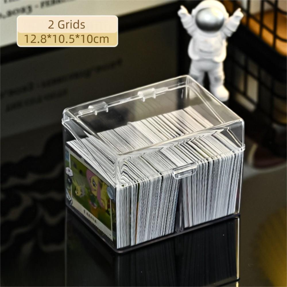 Transparent Acrylic Storage Box 28912 Grids Acrylic Clear Display Box with Lid Large Capacity Desktop Storage Box 3090₽