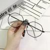 Retro Polygonal Glasses Finished Myopia Glasses Frame Personalized Multi-Anti-Blue Flat Glasses