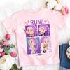 Cute Cat Capybara Kids Tshirts Summer Short Sleeve Tees Cartoon Boys Girls Clothes Kawaii Kitten Tops Y2K Children T-shirt