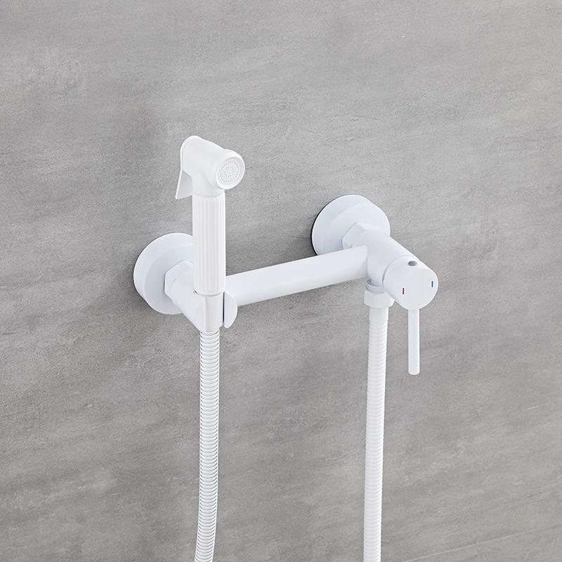 

Хромированный Черный Латунный Смеситель Биде Портативный Распылитель Ванная Туалет Биде Горячий Холодный Смеситель Водяной Клапан Комплект Насадок Гигиенический Душ Золото